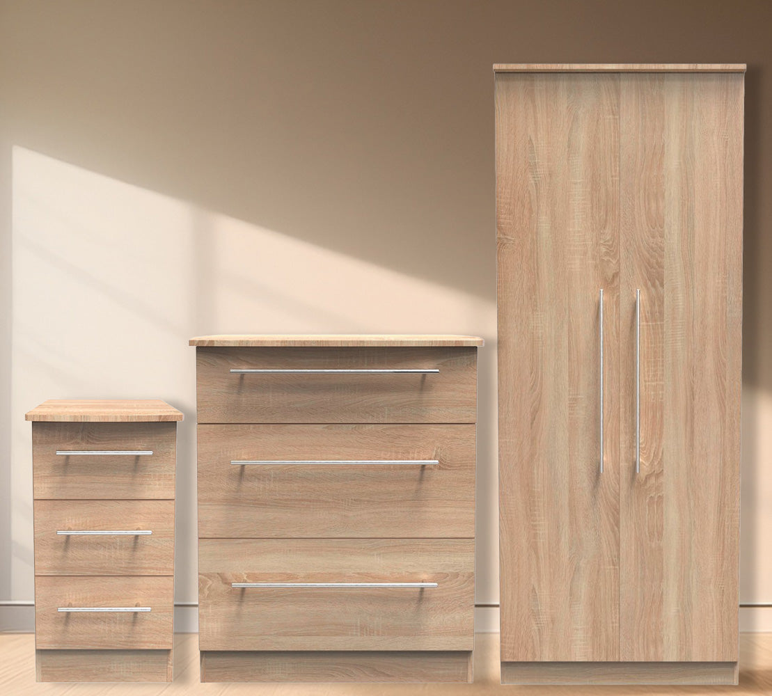 Sherwood 3 Piece Bedroom Set
