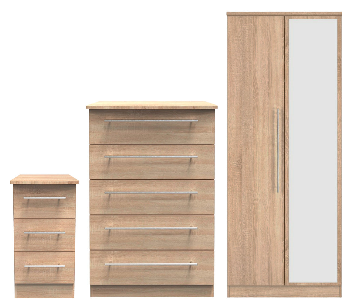 Sherwood 3 Piece Bedroom Set
