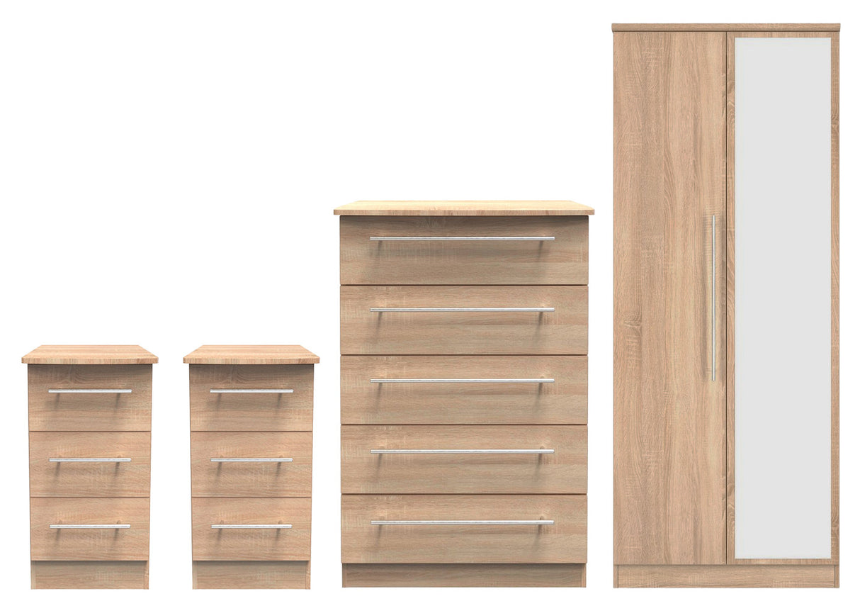 Sherwood 4 Piece Bedroom Set