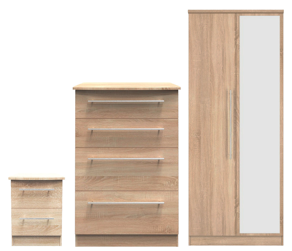 Sherwood 3 Piece Bedroom Set