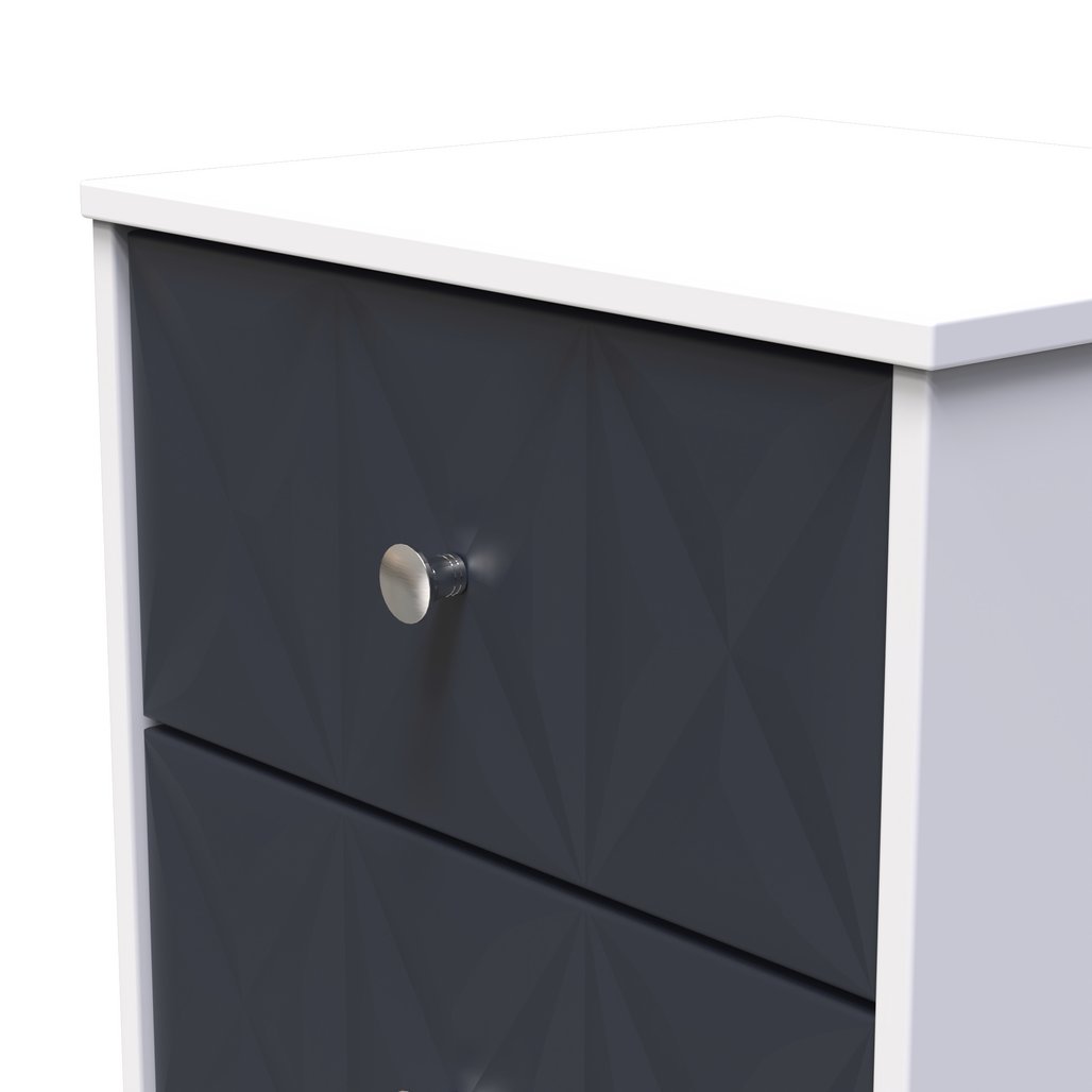 San Jose 2 Drawer Bedside Table