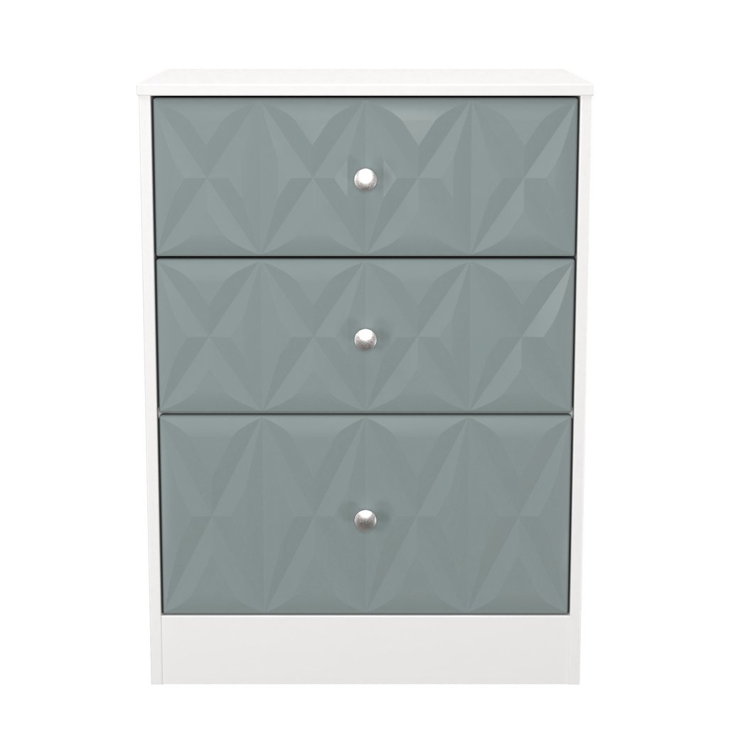 San Jose 3 Drawer Deep Midi Chest