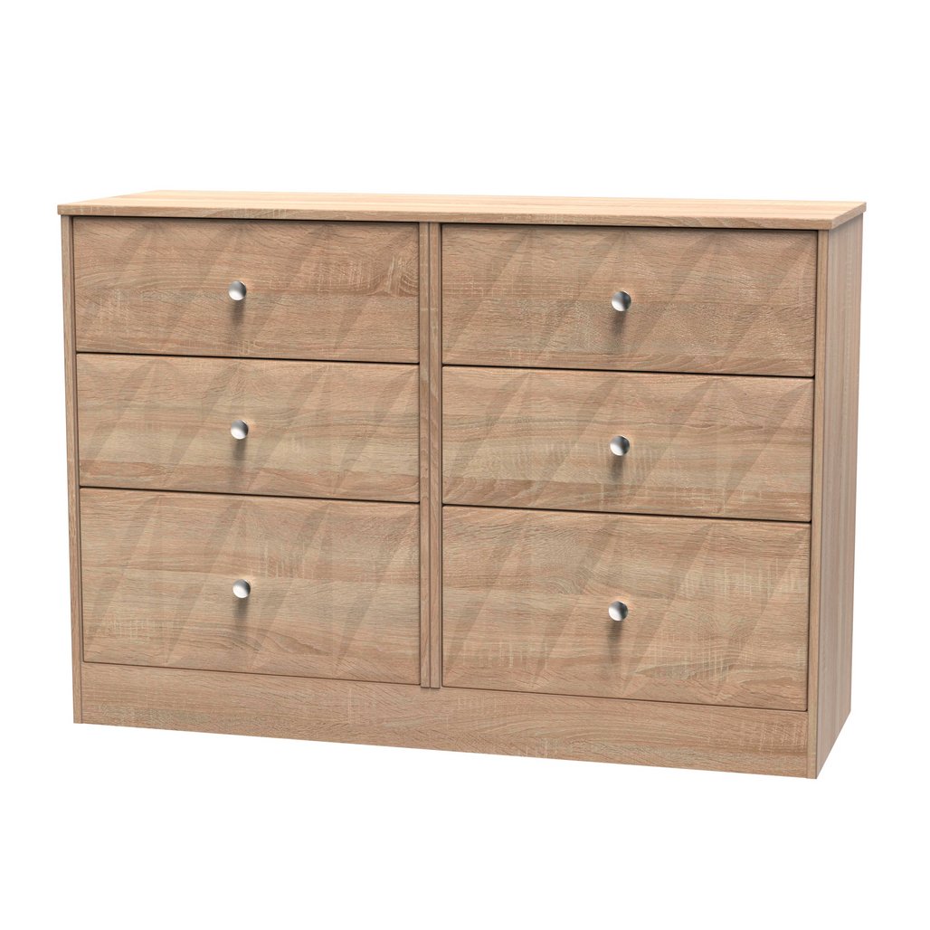 San Jose 6 Drawer Midi Chest