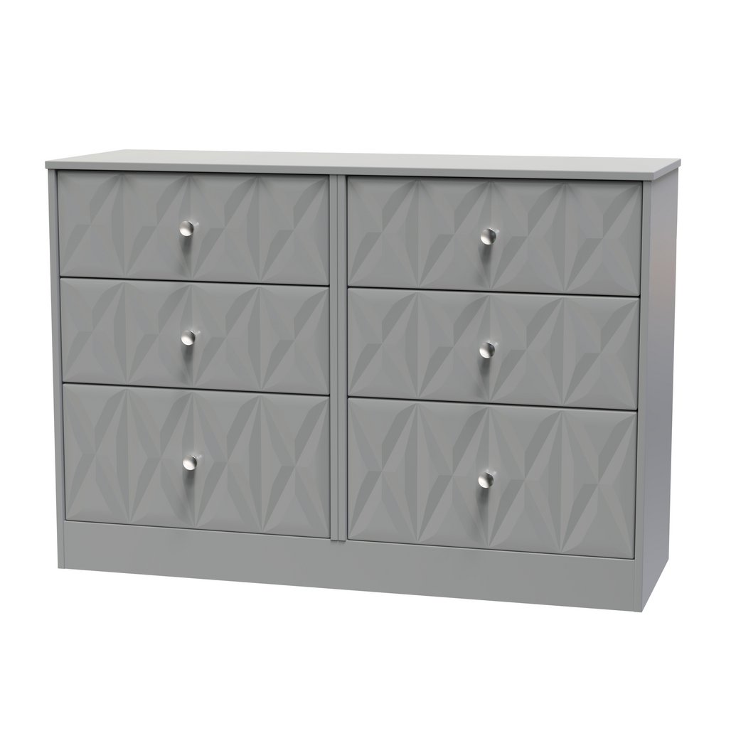 San Jose 6 Drawer Midi Chest
