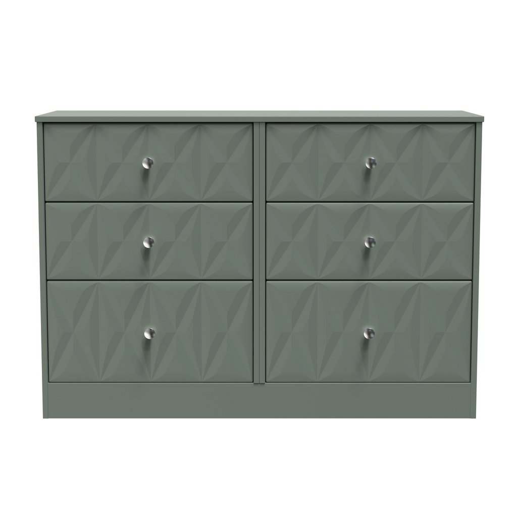 San Jose 6 Drawer Midi Chest