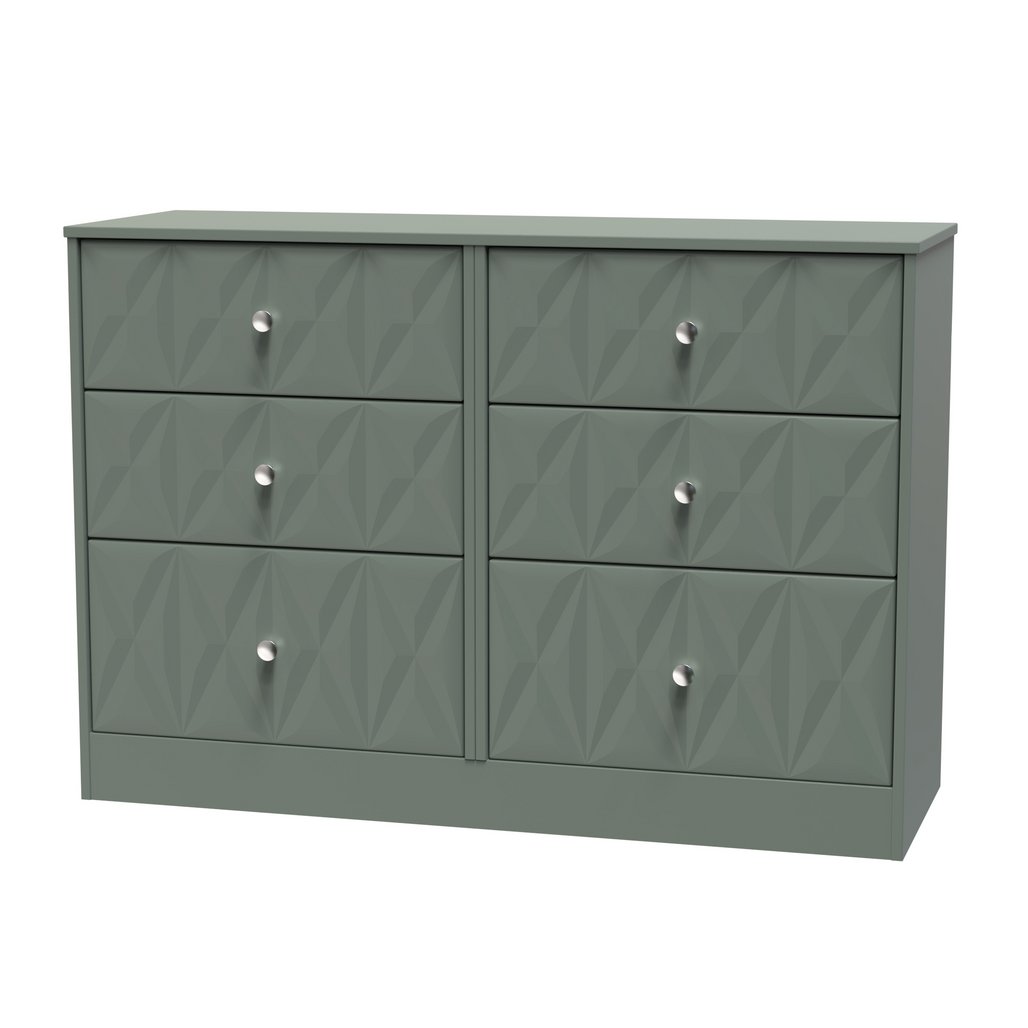 San Jose 6 Drawer Midi Chest