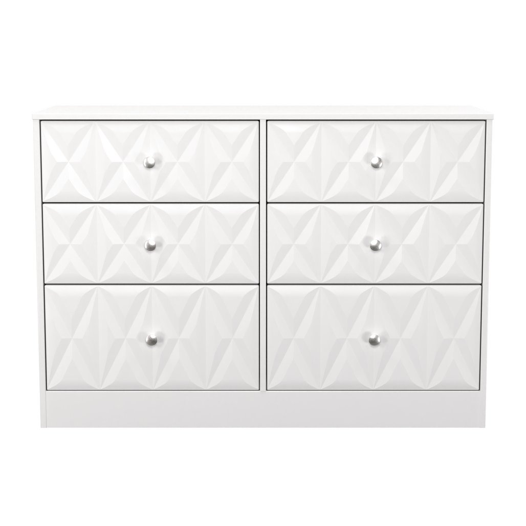 San Jose 6 Drawer Midi Chest