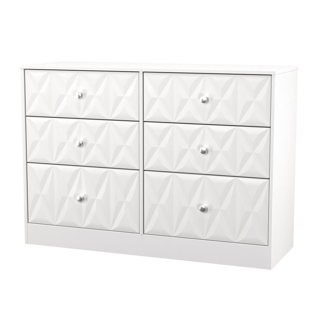 San Jose 6 Drawer Midi Chest
