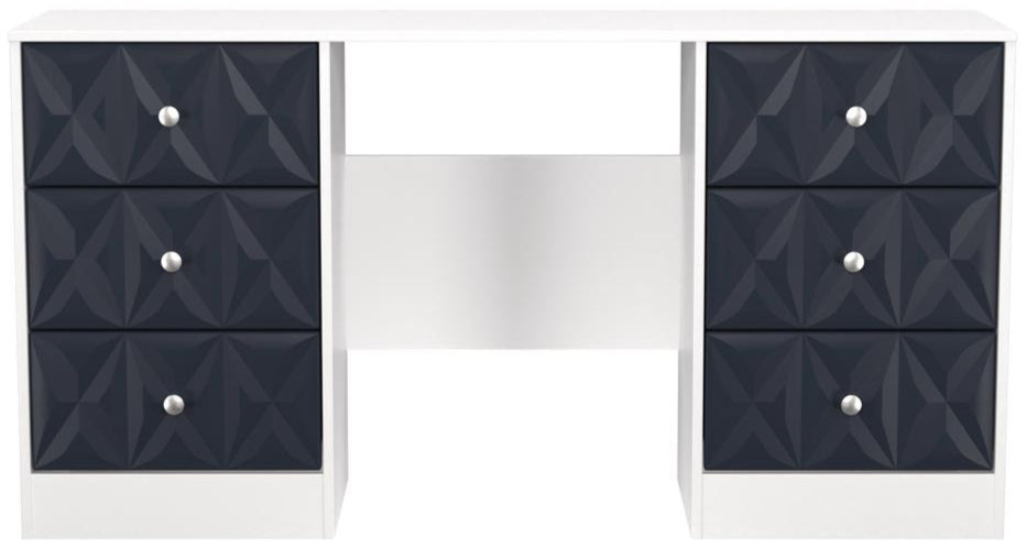 San Jose 6 Drawer Double Pedestal Desk