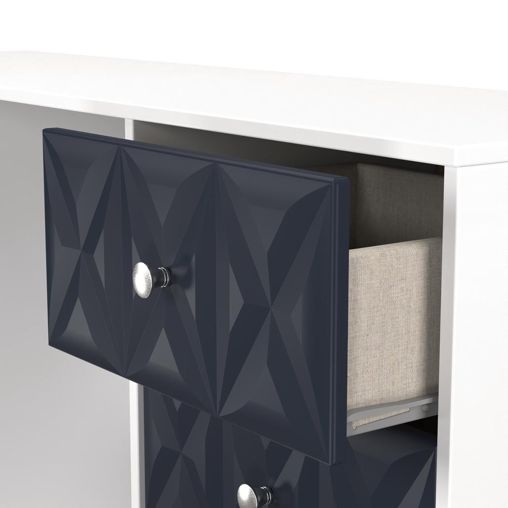 San Jose 6 Drawer Double Pedestal Desk