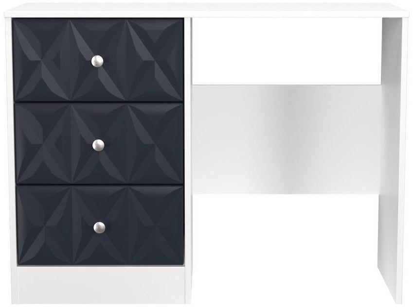 San Jose 3 Drawer Single Pedestal Dressing Table