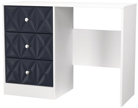 San Jose 3 Drawer Single Pedestal Dressing Table