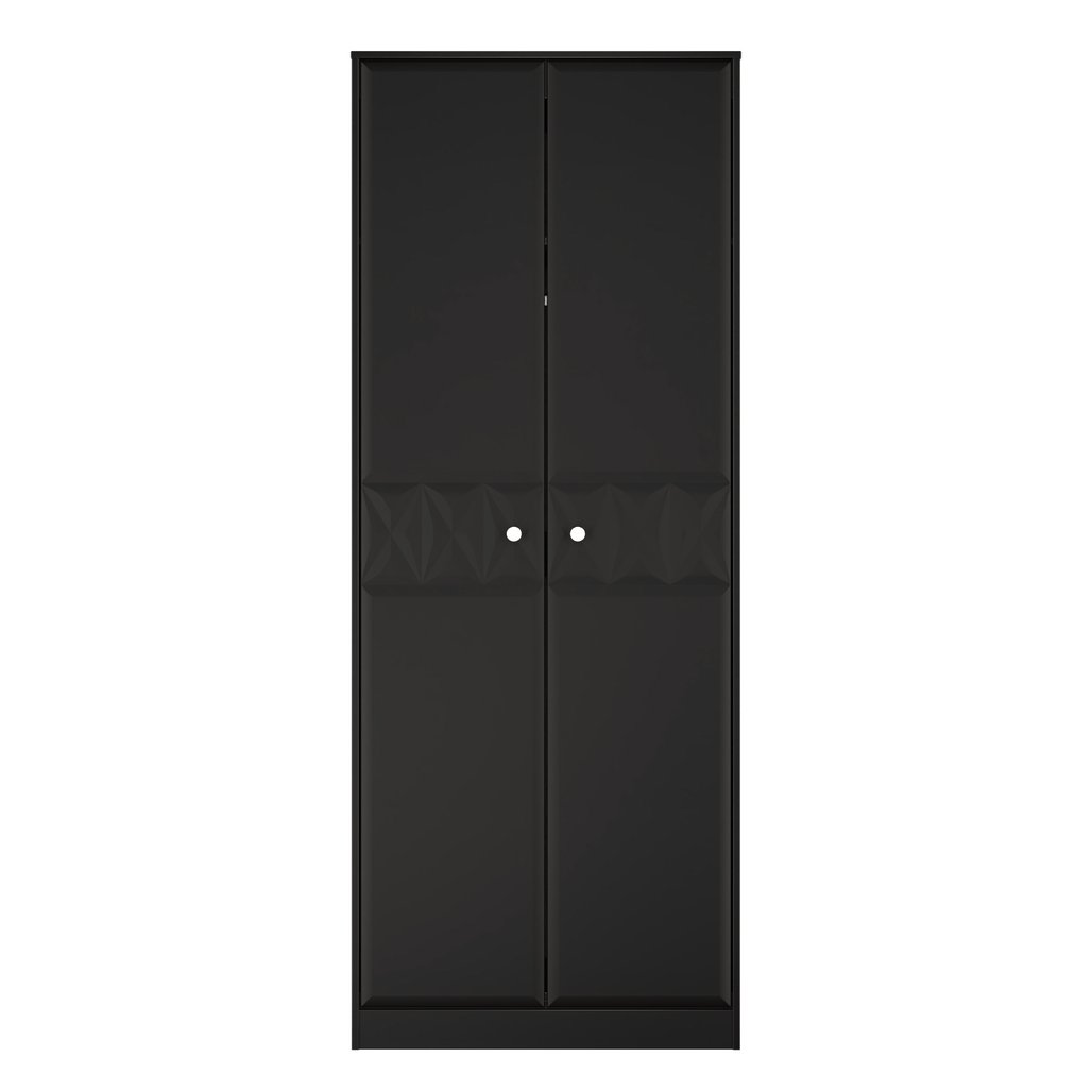 San Jose Tall 2 Door Double Wardrobe