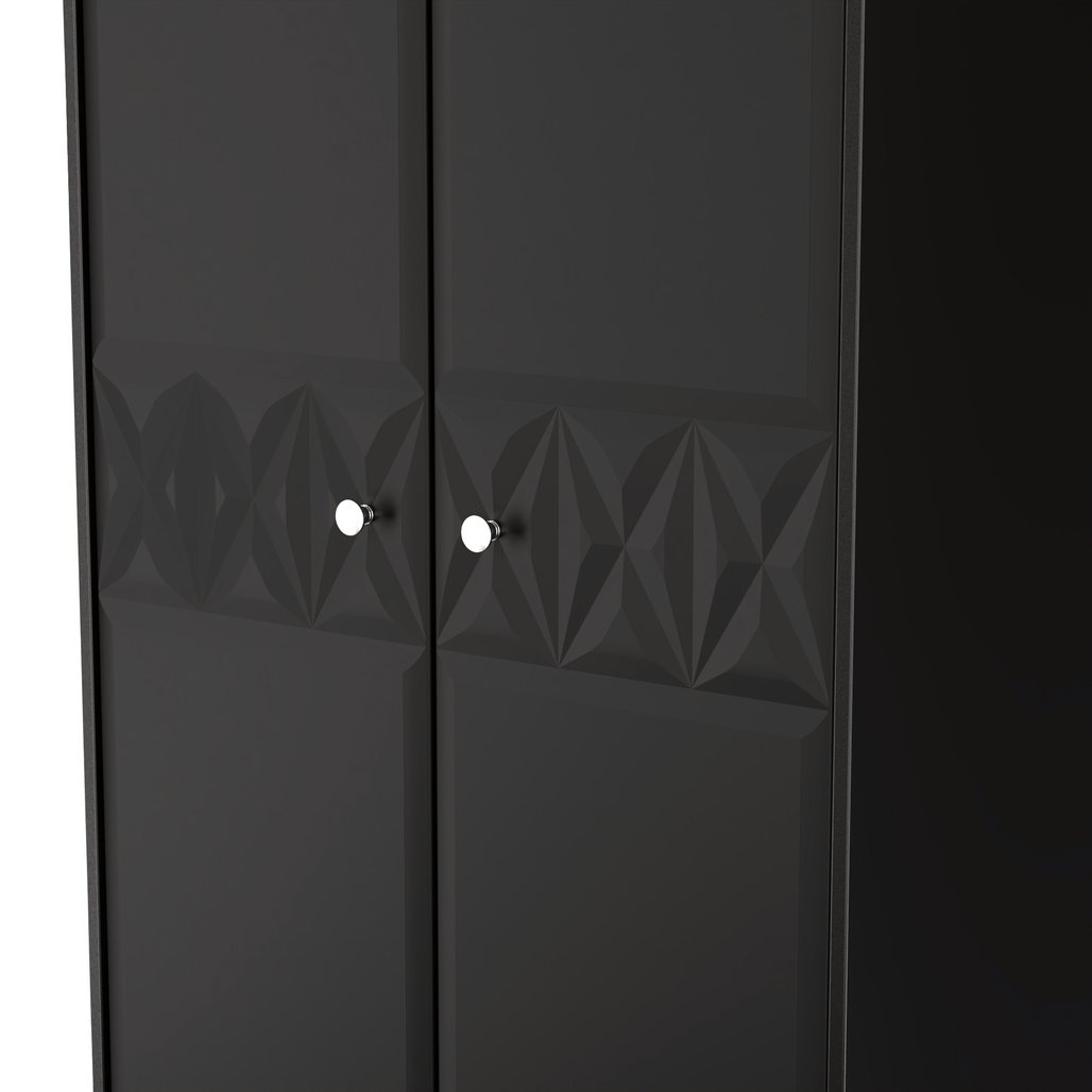 San Jose Tall 2 Door Double Wardrobe