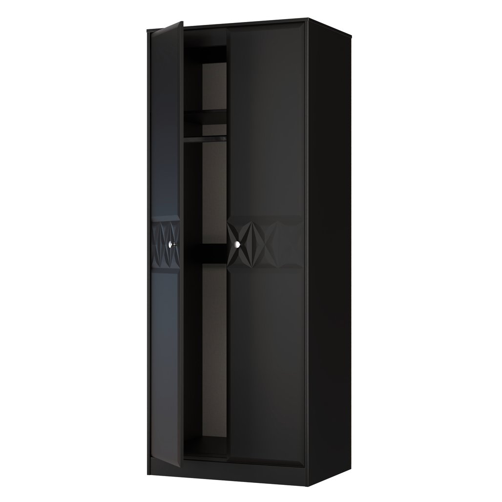 San Jose Tall 2 Door Double Wardrobe