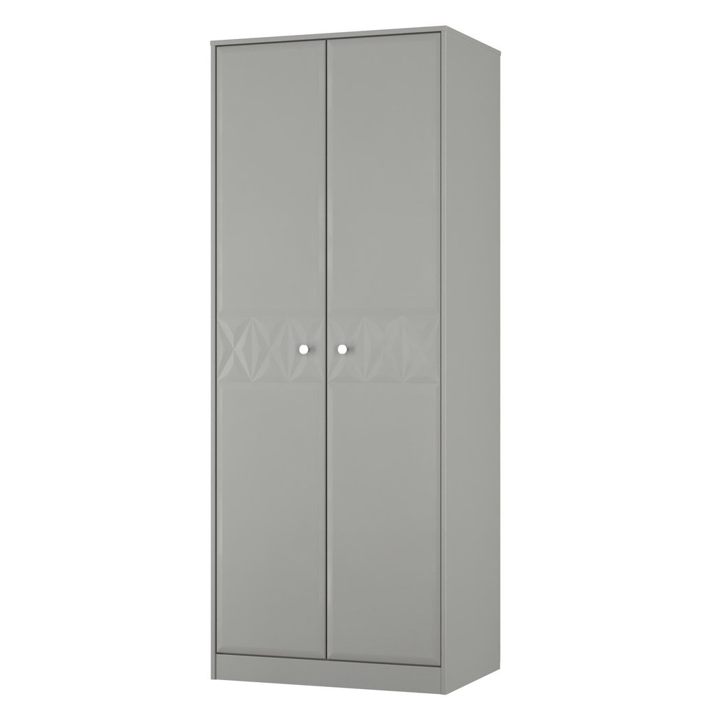 San Jose Tall 2 Door Double Wardrobe