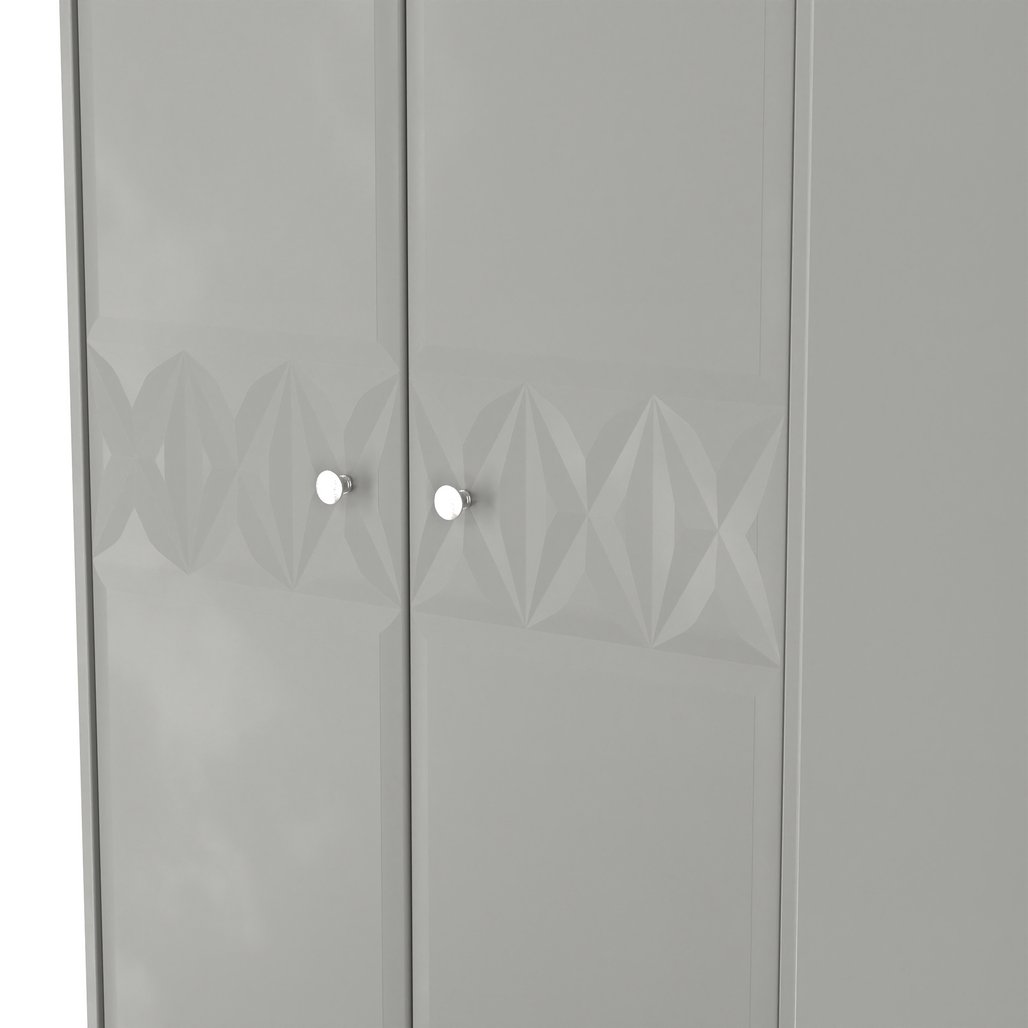 San Jose Tall 2 Door Double Wardrobe