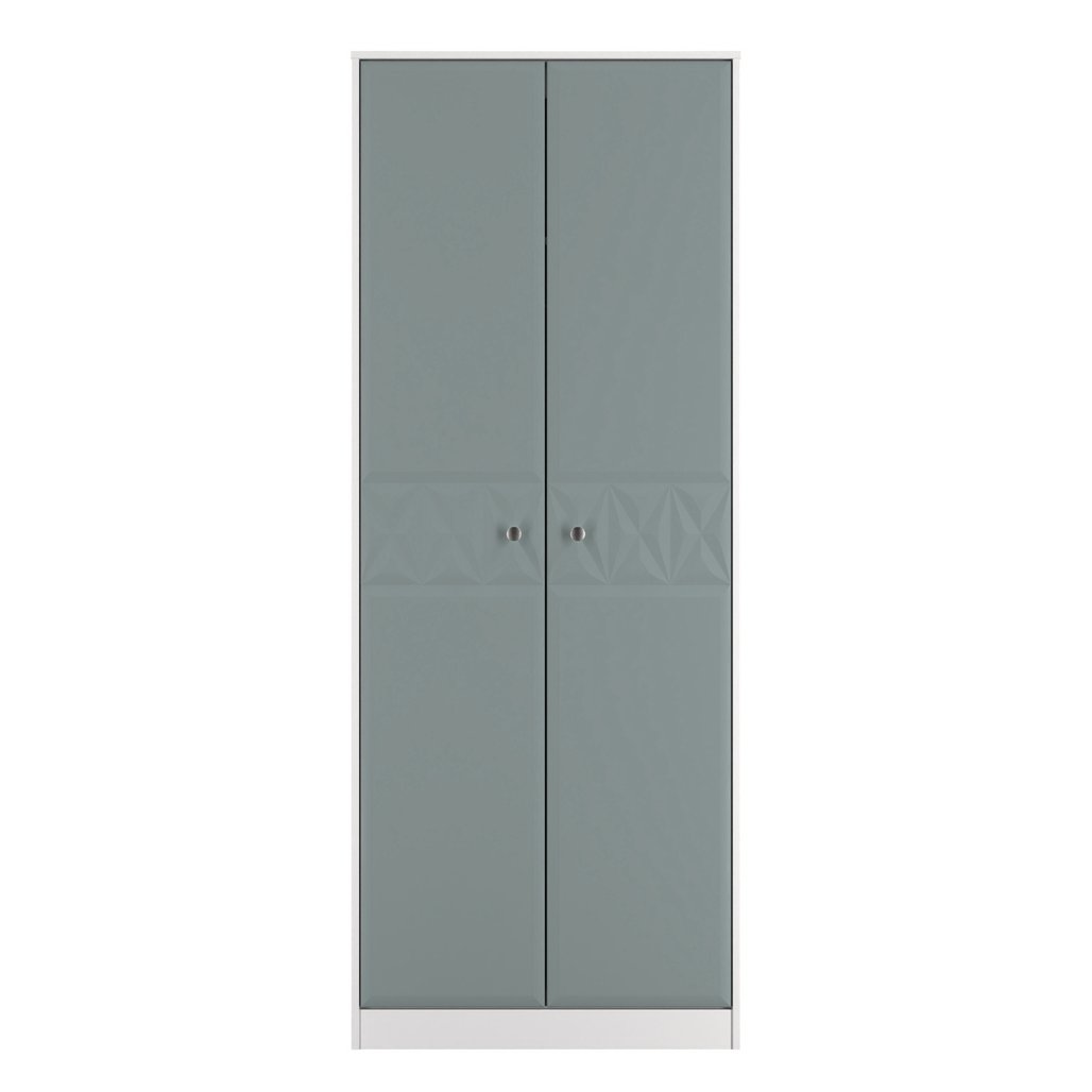 San Jose Tall 2 Door Double Wardrobe