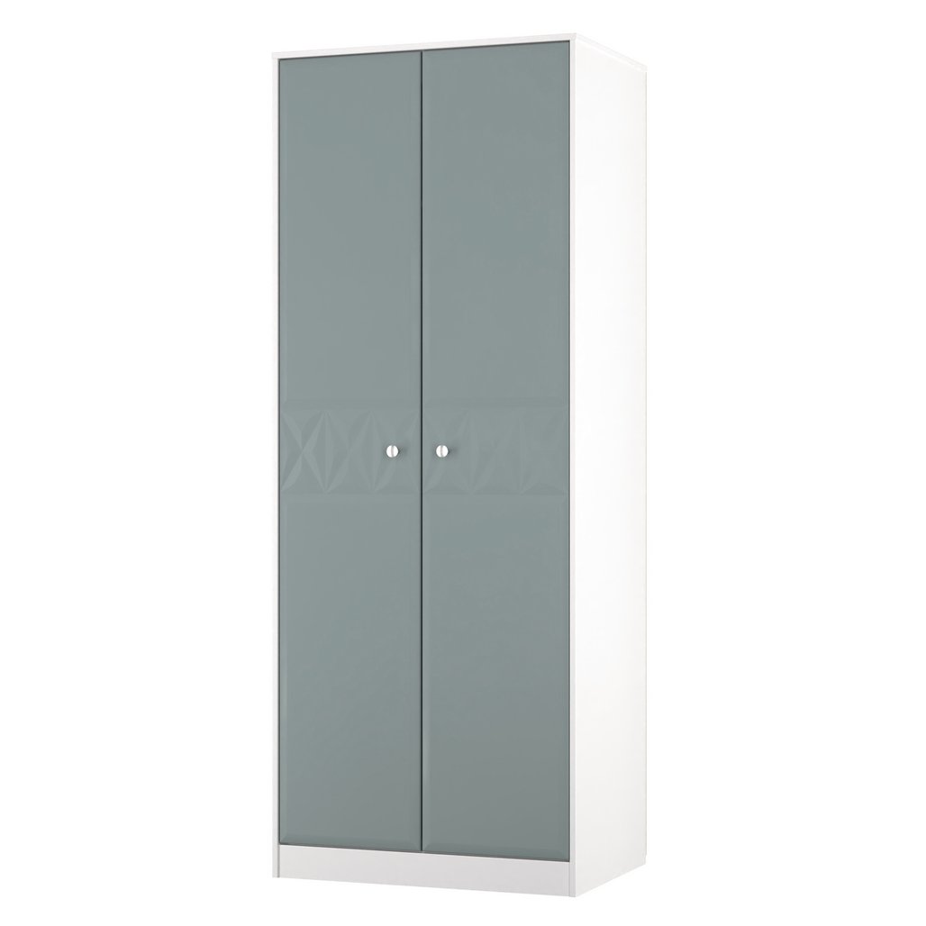 San Jose Tall 2 Door Double Wardrobe