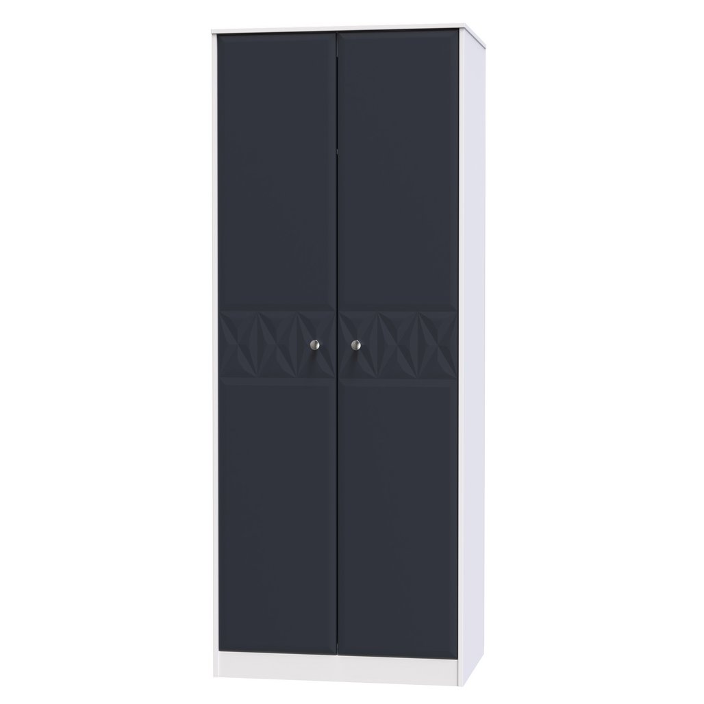 San Jose Tall 2 Door Double Wardrobe