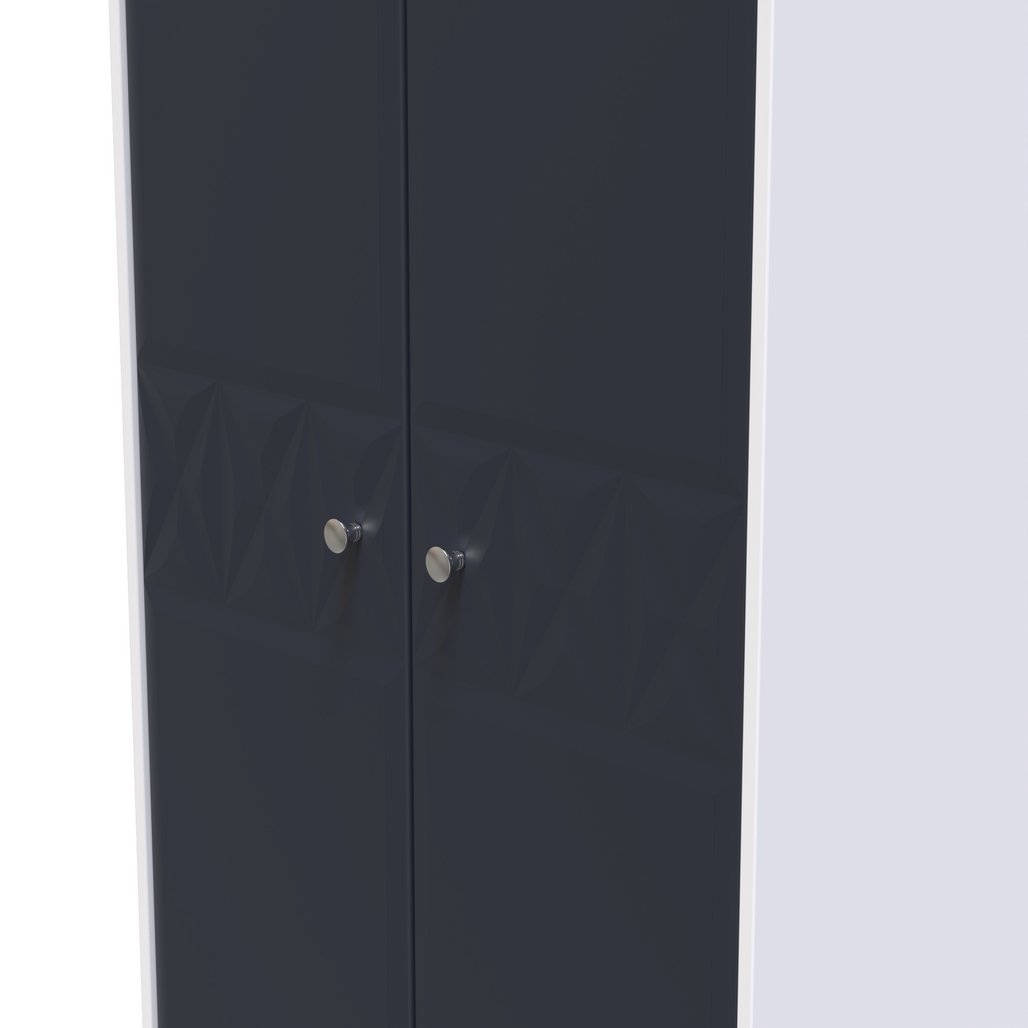 San Jose Tall 2 Door Double Wardrobe