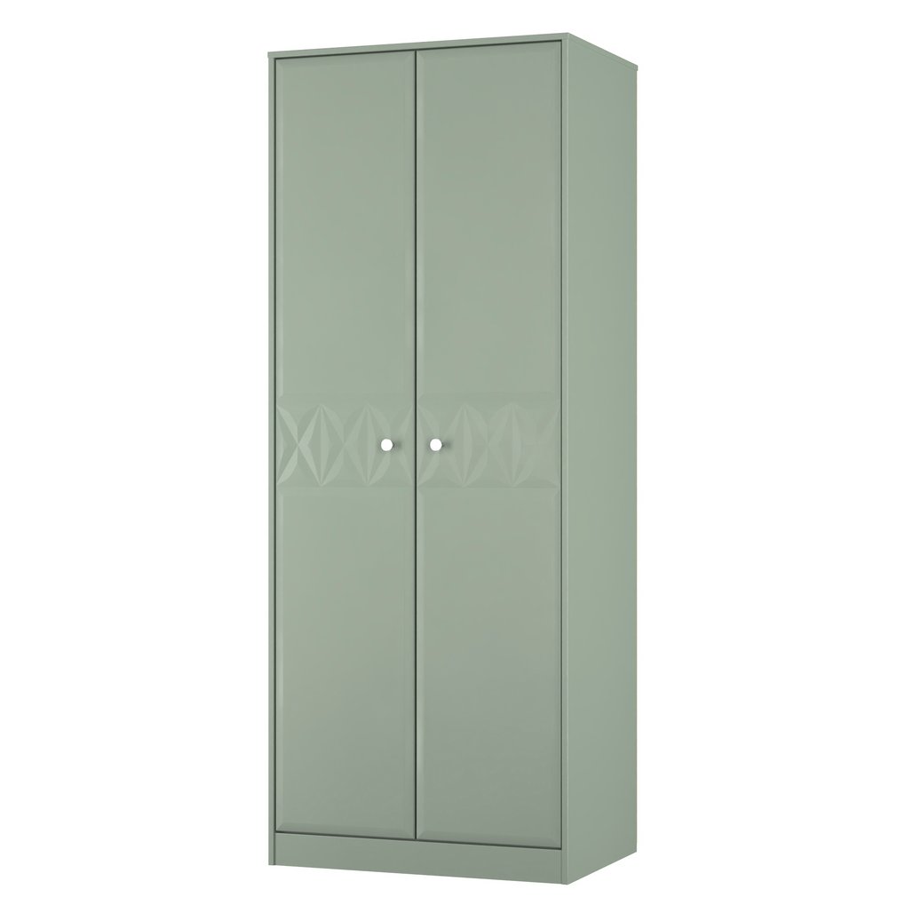San Jose Tall 2 Door Double Wardrobe