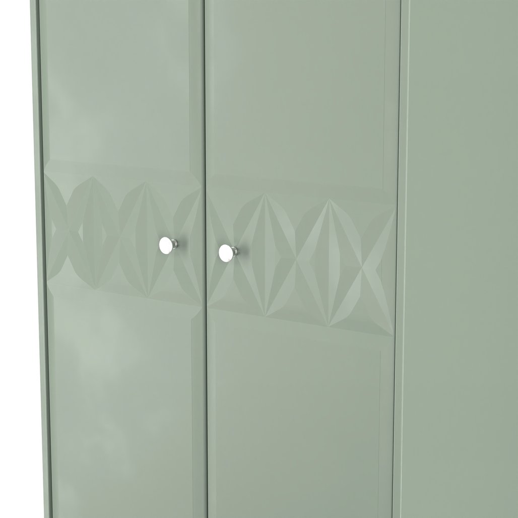 San Jose Tall 2 Door Double Wardrobe