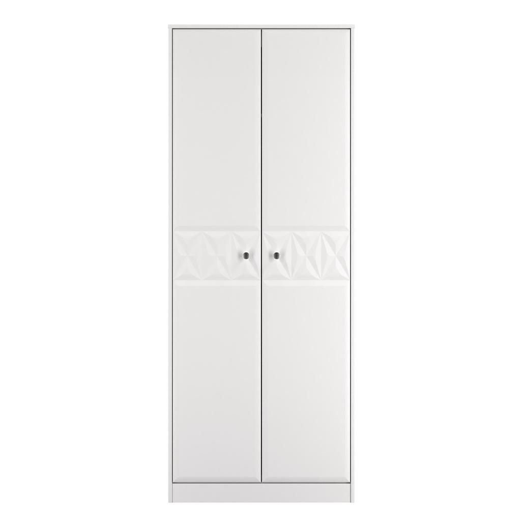 San Jose Tall 2 Door Double Wardrobe