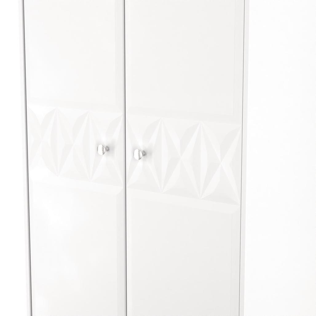 San Jose Tall 2 Door Double Wardrobe