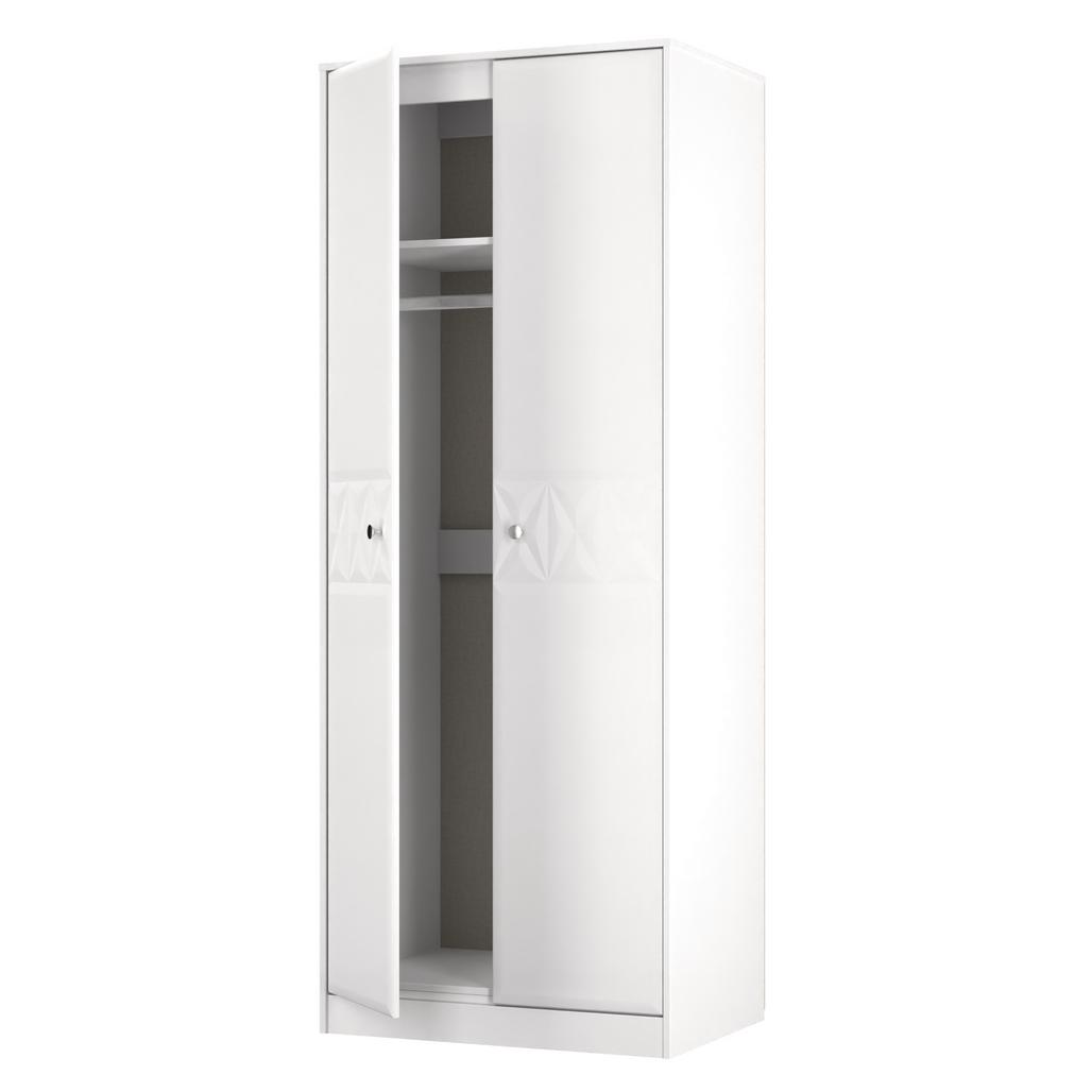 San Jose Tall 2 Door Double Wardrobe