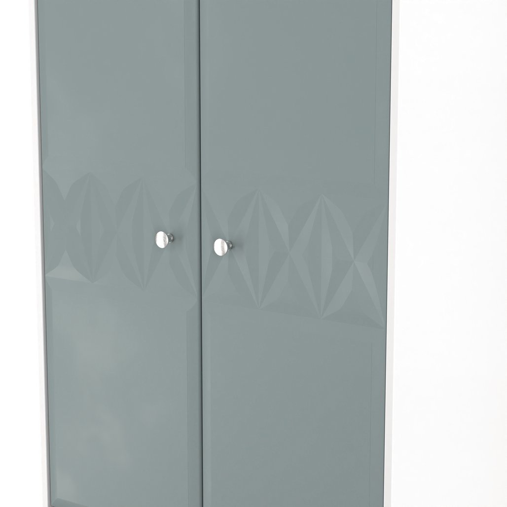 San Jose Tall 2 Door 2 Drawer Double Wardrobe
