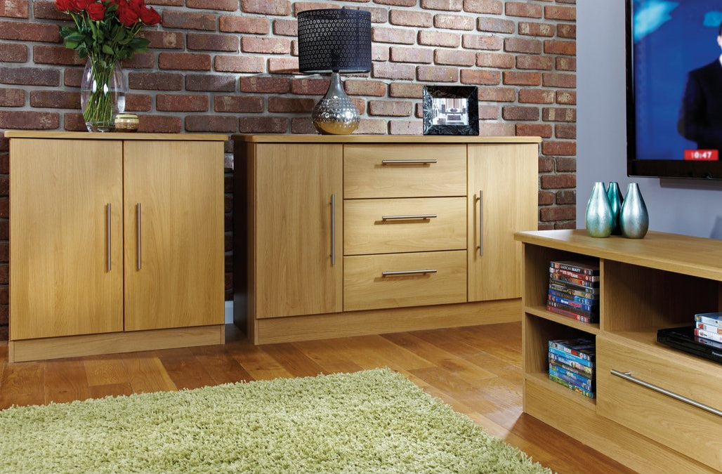 Sherwood Wide 2 Door 3 Drawer Sideboard