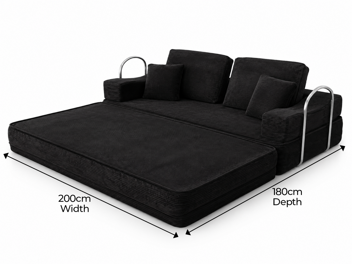 Flex 3 Seater Boneless Compressed Sofa Bed