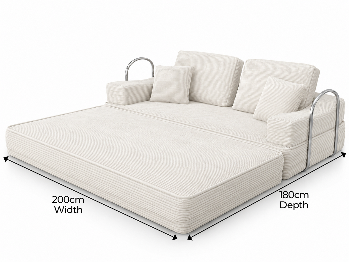 Flex 3 Seater Boneless Compressed Sofa Bed