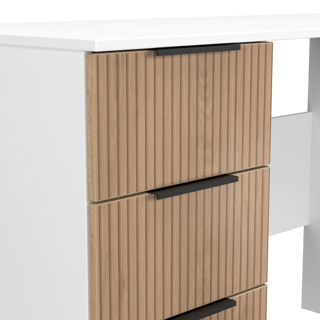 Java 3 Drawer Pedestal Desk