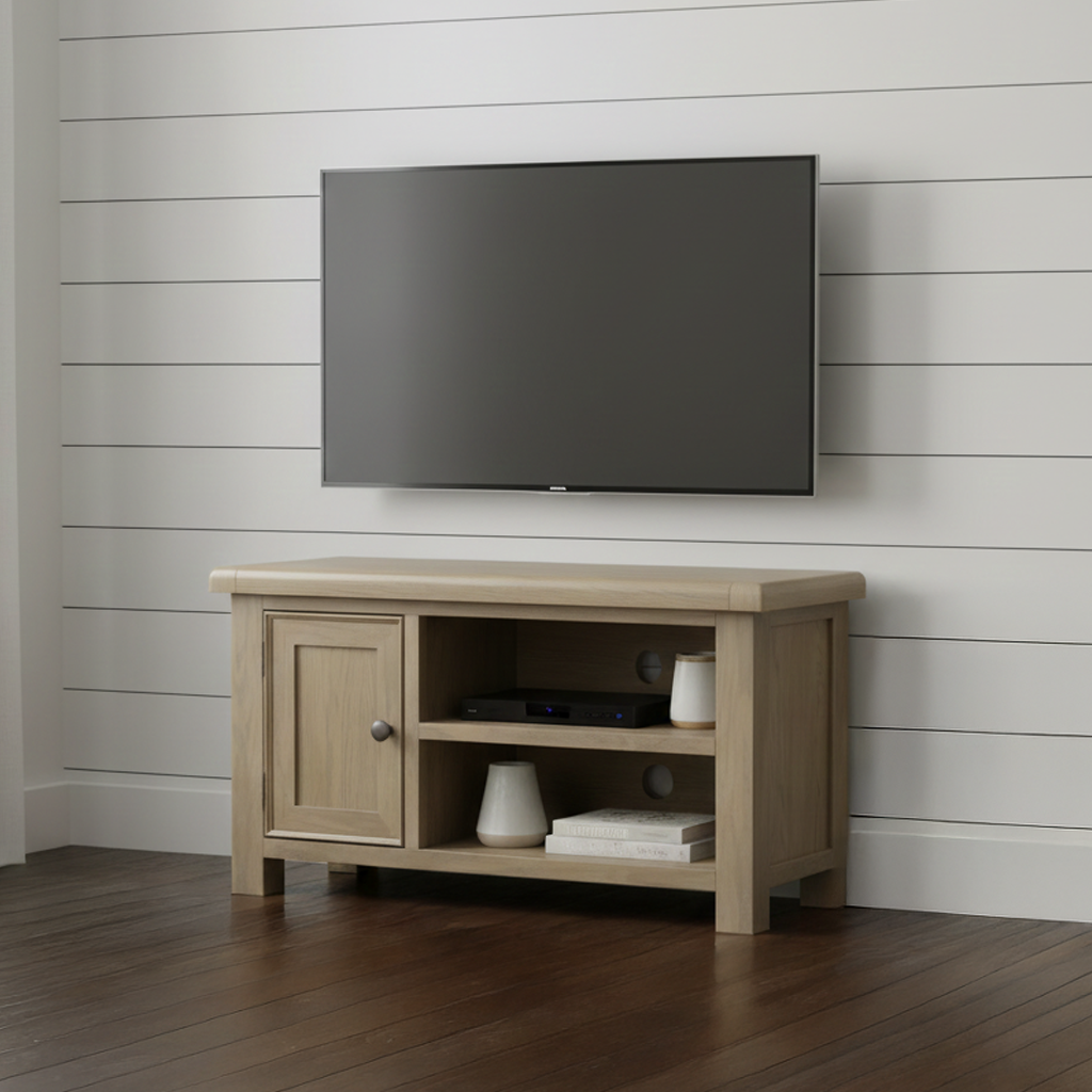 Acadia 1 Door Open Shelf TV Cabinet