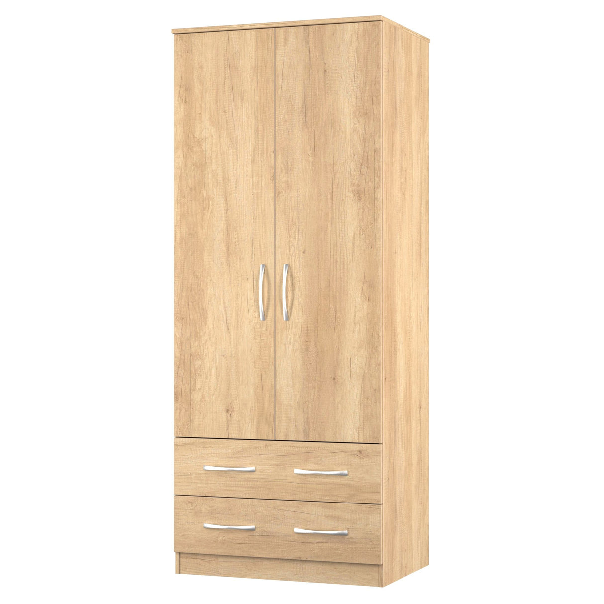 Avon 2 Drawer 2 Door Double Wardrobe