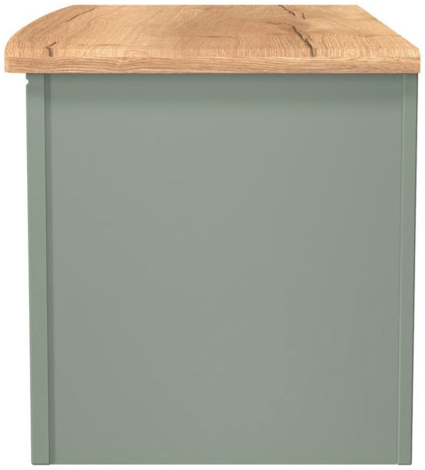 Victoria Blanket Box with Oak Top