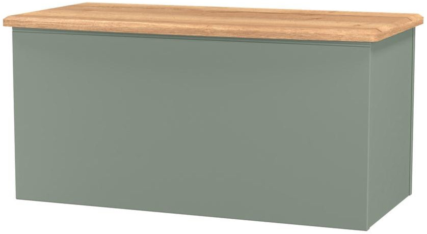 Victoria Blanket Box with Oak Top