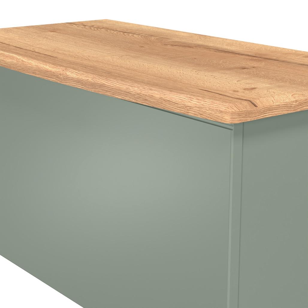 Victoria Blanket Box with Oak Top