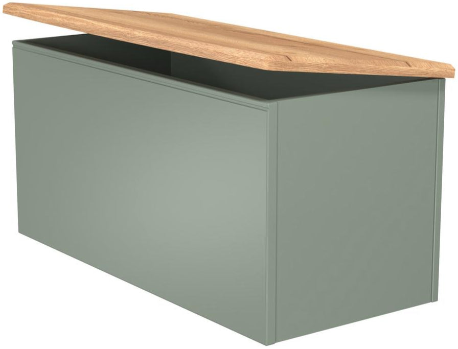 Victoria Blanket Box with Oak Top