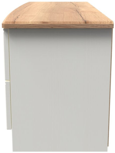 Victoria 4 Drawer Bed Box with Oak Top