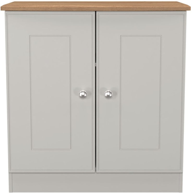 Victoria 2 Door Sideboard with Riviera Oak Top