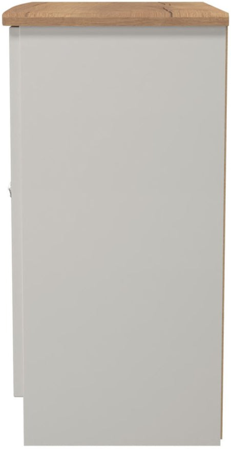 Victoria 2 Door Sideboard with Riviera Oak Top