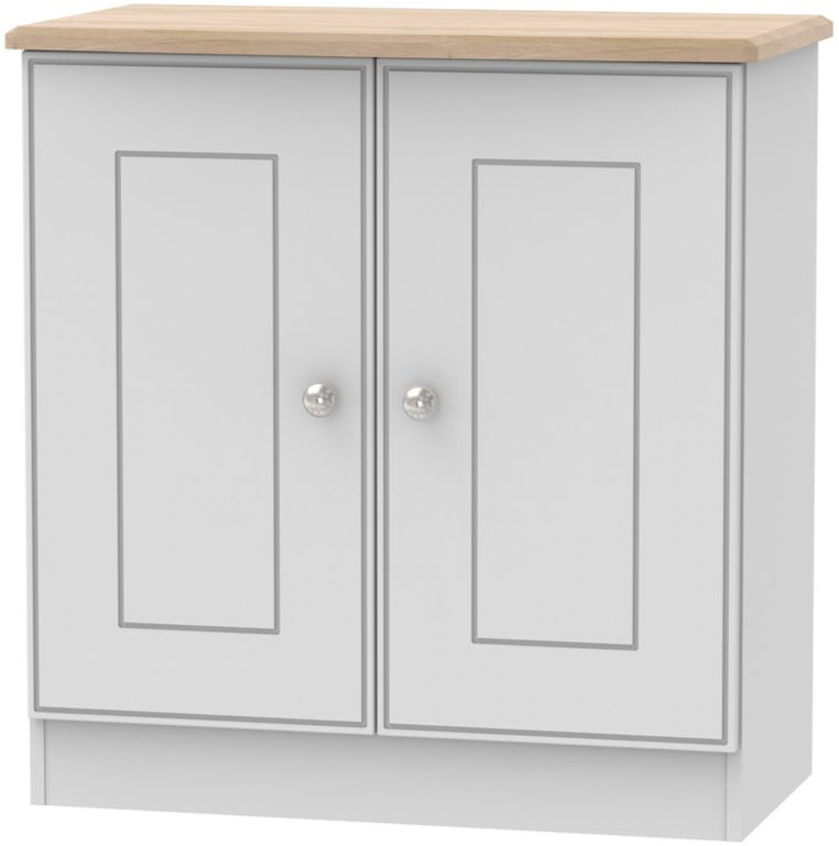 Victoria 2 Door Sideboard with Riviera Oak Top