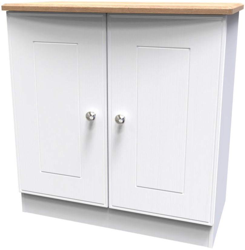 Victoria 2 Door Sideboard with Riviera Oak Top