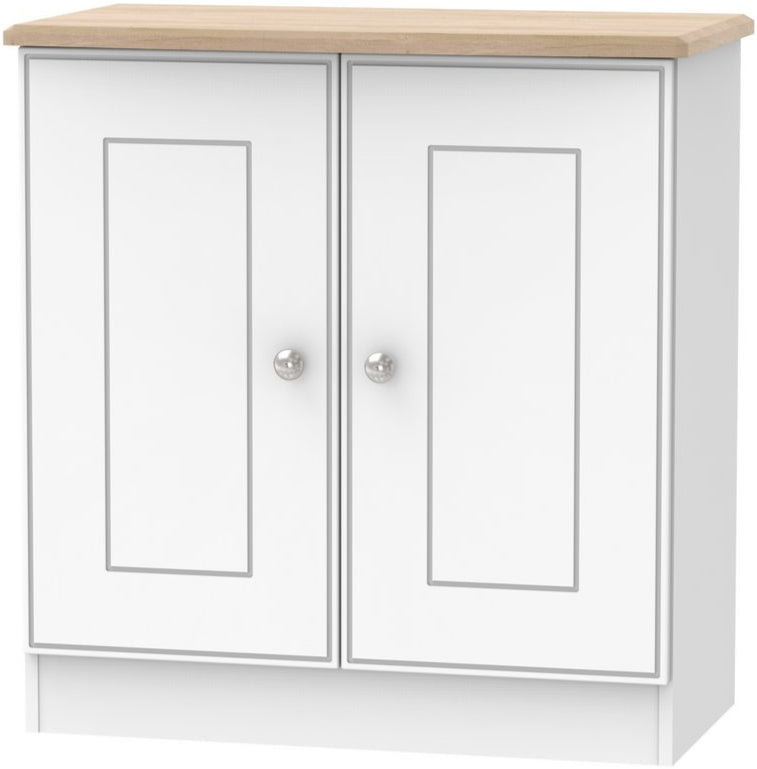 Victoria 2 Door Sideboard with Riviera Oak Top