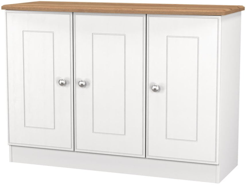 Victoria 3 Door Sideboard with Riviera Oak Top