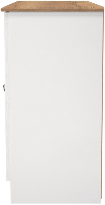 Victoria 2 Door 3 Drawer Sideboard with Riviera Oak Top