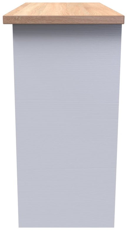 Vienna 5 Piece Bedroom Set with Oak Top